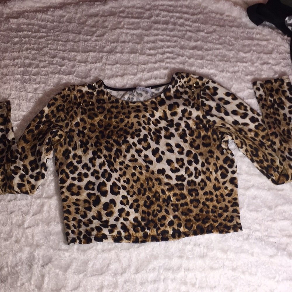 Leopard Crop Shirt